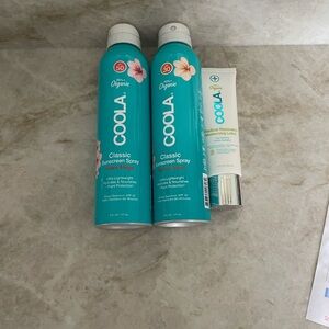 BRAND NEW COOLA Sunscreen Spray & Lotion